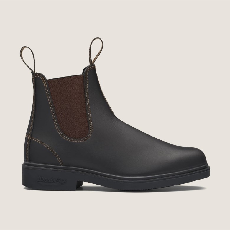 Blundstone Bottines Chelsea Habillées Pour Femmes Brun Stout