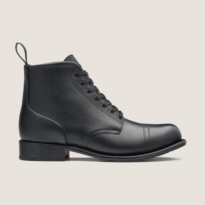 Bottes à Lacets Héritage Pour Hommes Noir Blundstone
