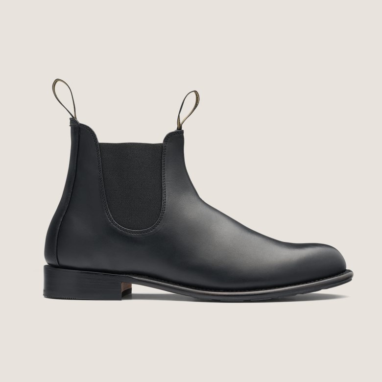 Blundstone Bottines Chelsea Héritage Pour Hommes Noir
