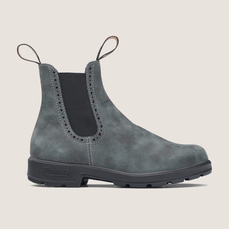 Bottes Montantes Originales Pour Femmes Blundstone Noir Rustique