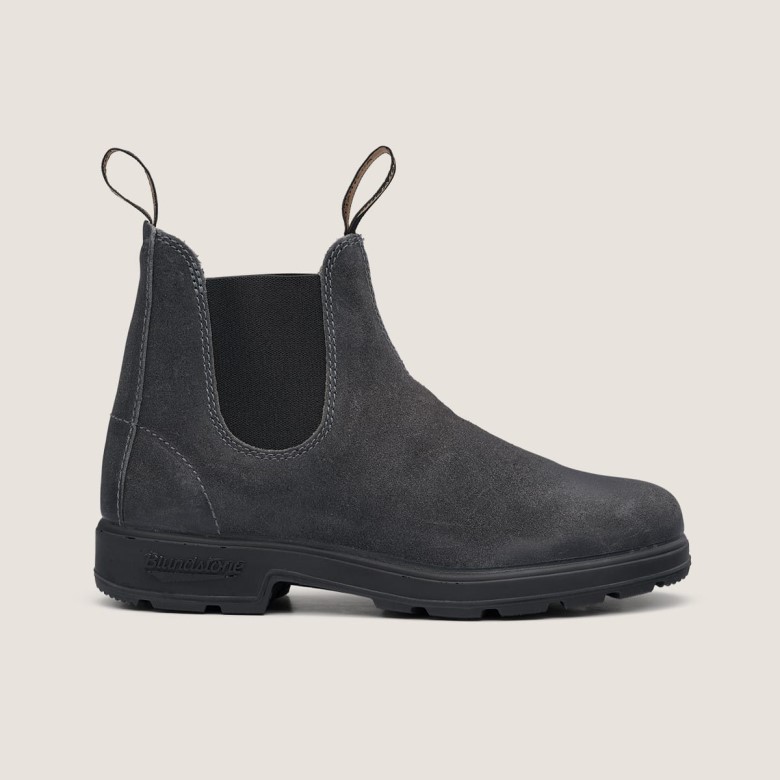 Bottes En Daim Blundstone Originals Pour Hommes Gris Acier
