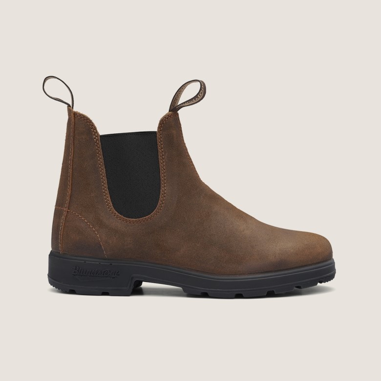 Bottes En Daim Originales Pour Femmes Tabac Blundstone