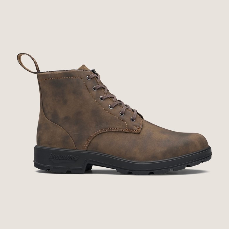 Bottes à Lacets Blundstone Originals Pour Femmes Marron Rustique