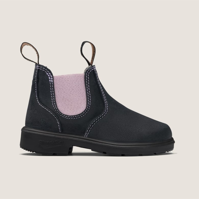 Bottines Chelsea Série Enfants Blundstone Bleu Marine/rose