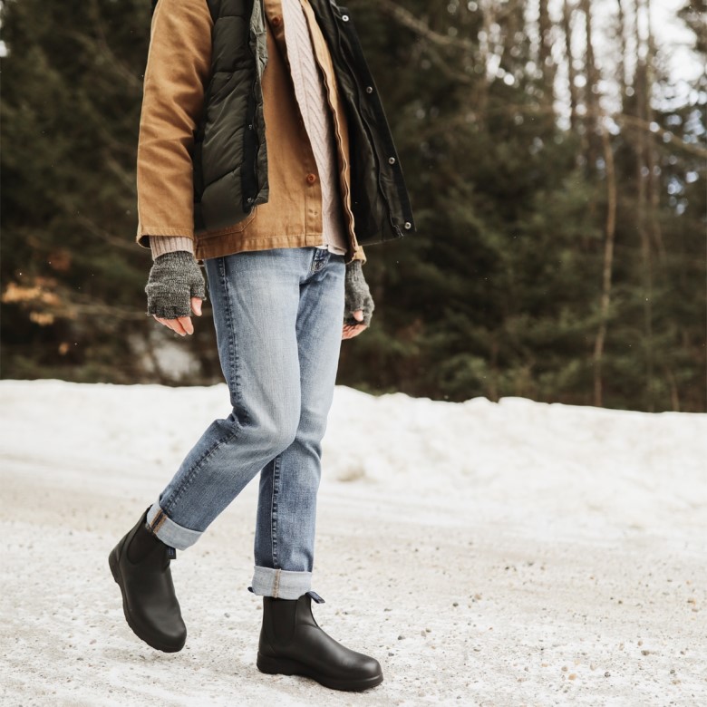 Bottines Chelsea Thermiques Tout Terrain Homme Noir Blundstone