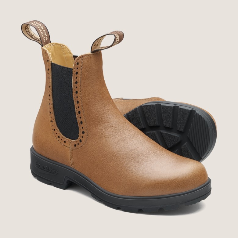 Bottes Montantes Originales Pour Femmes Camel Blundstone