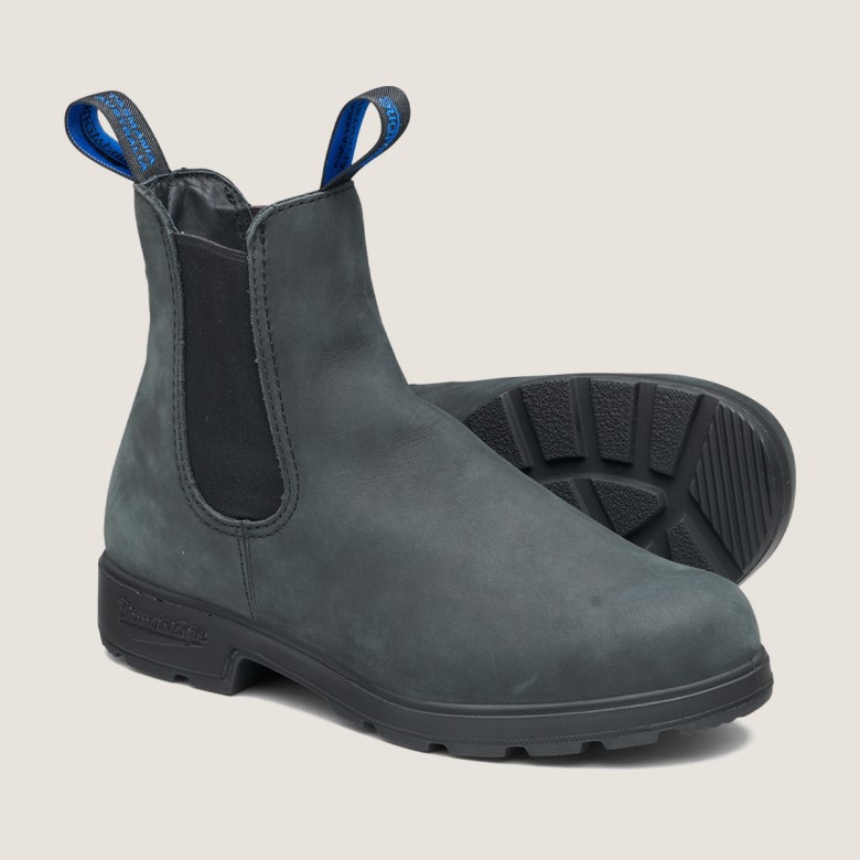 Bottes Thermiques Montantes Pour Femmes Blundstone Noir Rustique