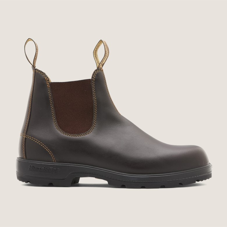 Bottes Chelsea Classiques Pour Hommes Marron Noyer Blundstone