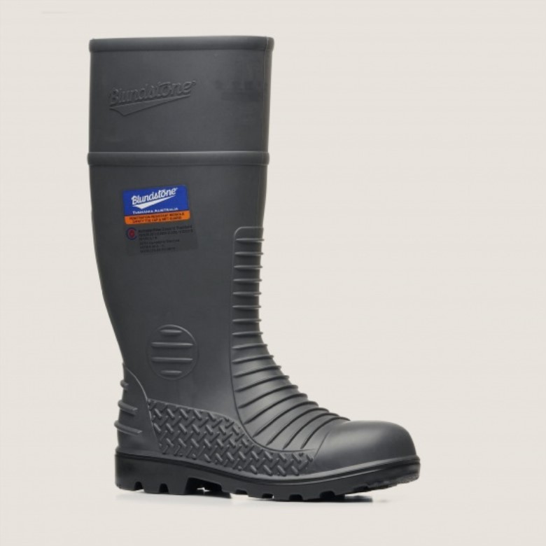 Blundstone Work Series Bottes En Caoutchouc Bottes Gris