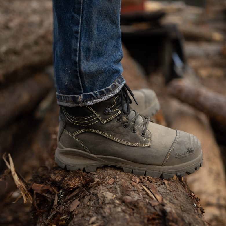 Blundstone Work Series Bottes à Lacets Noir