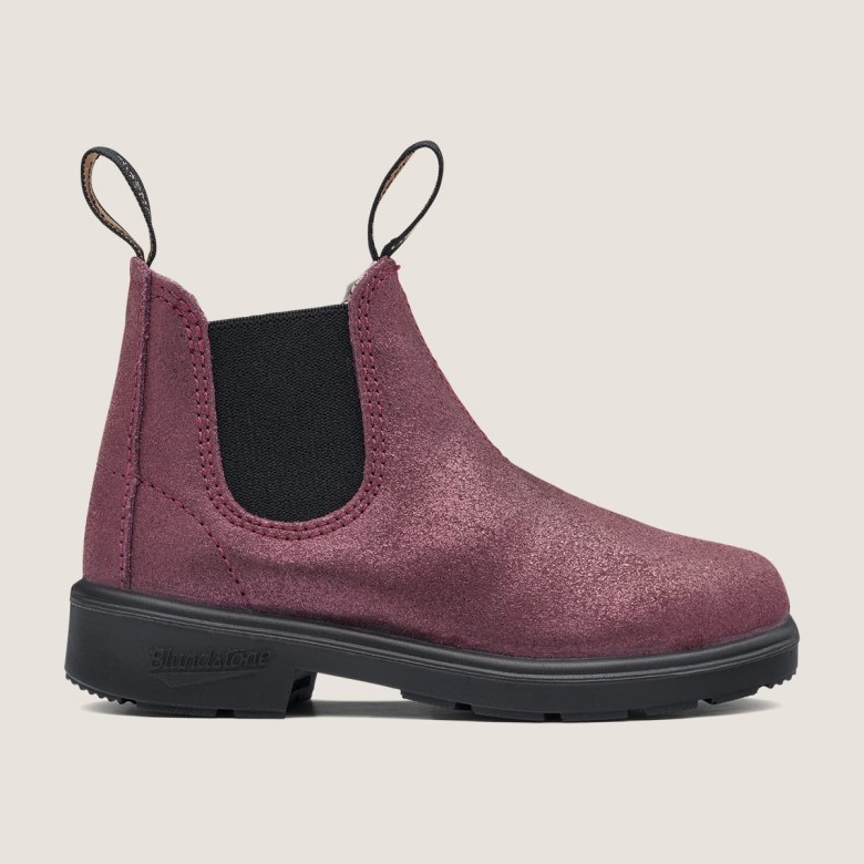 Bottines Chelsea Série Enfants Blundstone Rose Rose